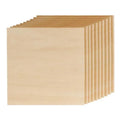 10 PCS Basswood Sheet 3mm Plywood Basswood Sheets Unfinished Thin Wood Sheets For Laser Cutting Engraving DIY Modeling