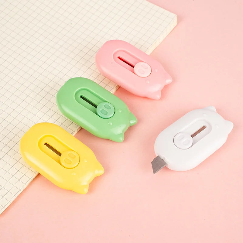 Cartoon Design Knife Candy Color Candy Color Knife Compact Office Knife Office For Unboxing Diy Projects Art Craft