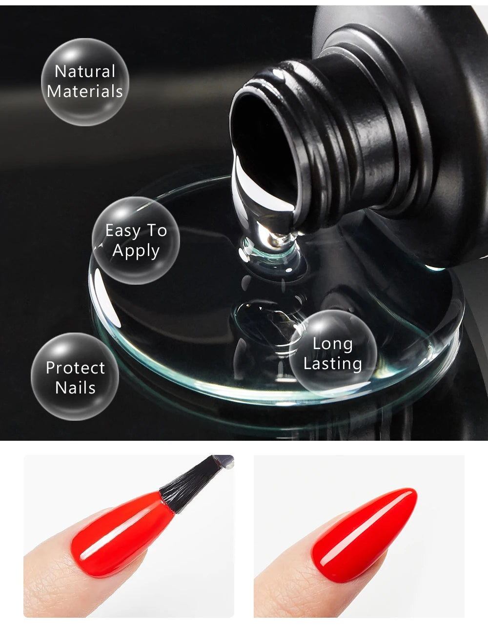 AWStorG 150ml Base Gel Super Top Coat Matte Top Coat Gel Polish Soak Off UV LED Gel Varnish Functional Gel Nail Salon