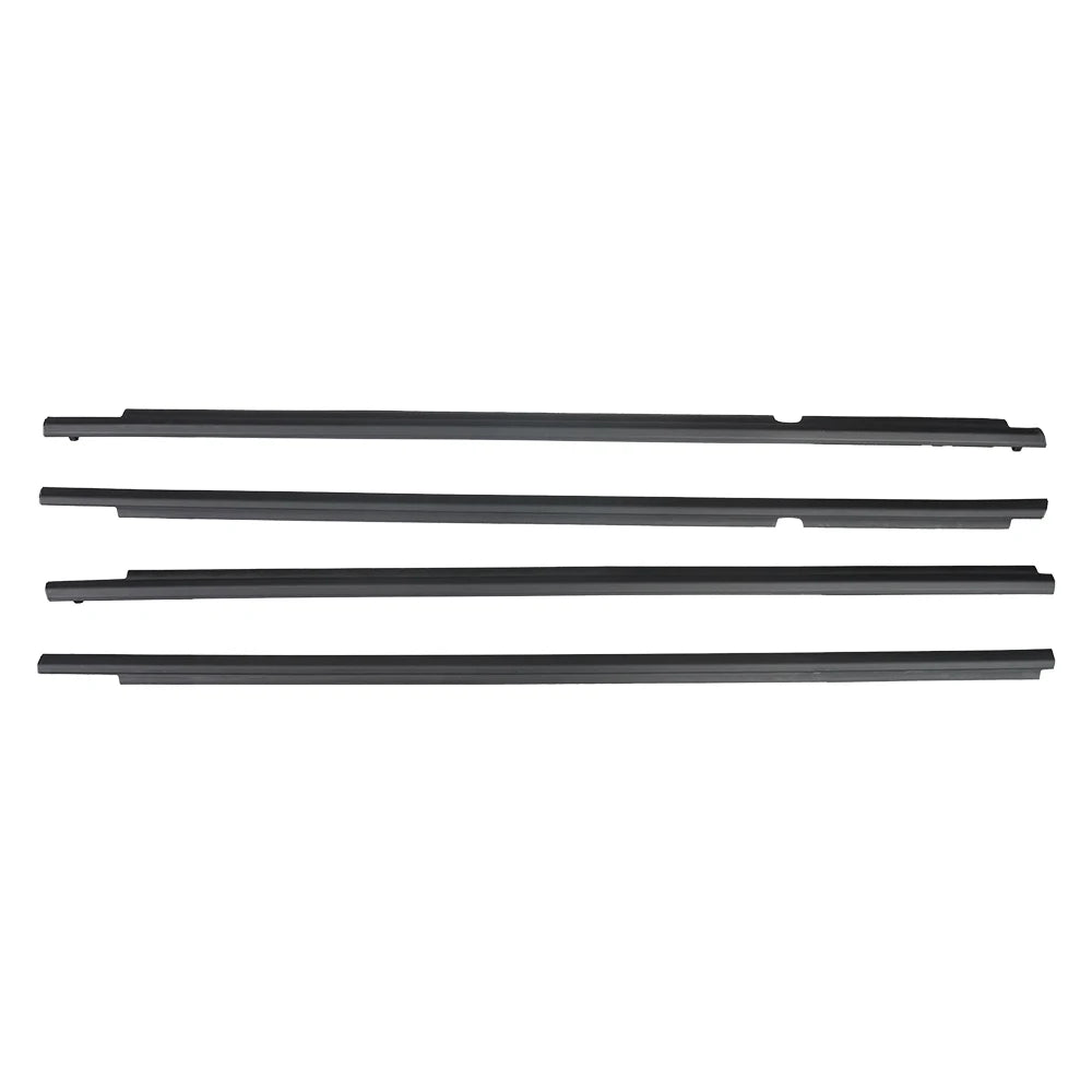 7573012300 7571002210 4Pcs Window Weatherstrip Rear Door Moulding Trim Seal Belt Sealing Strips For Toyota Corolla 2009-2012