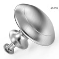 25/20/10/1 Pcs Stainless Steel Cabinet Handles American Style Kitchen Cupboard Door Pulls Drawer Knobs Furniture Handle Hardware