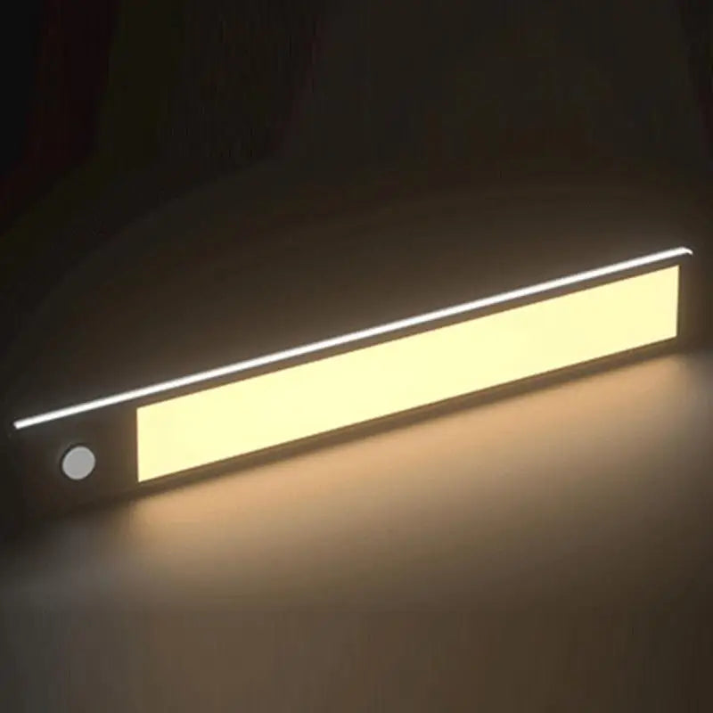 Under Cabinet Lighting Motion Sensor Closet Lamp 2200mAh USB Rechargeable Closet Lights Adhesive 3 Levels Dimmable Under Counter