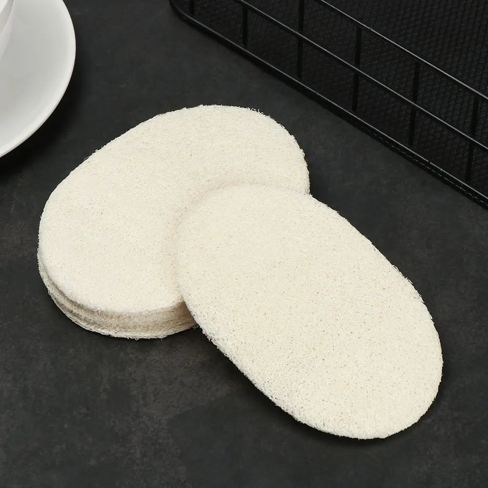 1/5pcs Double-sided Cleaning Reusable Non-stick Oil Pot Bowl Brush Dish Washing Cloth Cleaning Sponge Microfibre Sponge