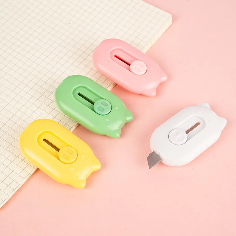 Cartoon Design Knife Candy Color Candy Color Knife Compact Office Knife Office For Unboxing Diy Projects Art Craft