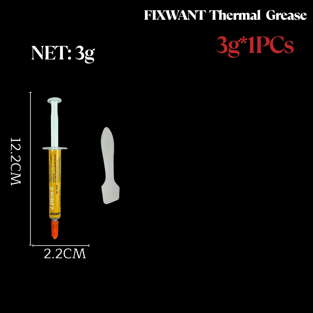4.8w/m·k Thermal Grease Paste Heat Dissipating Silicone for CPU/GPU/LED Computer Heat Sink Thermal Conductive Adhesive