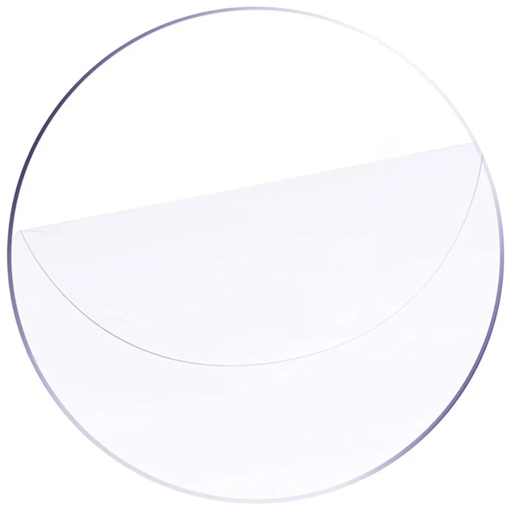 Round Acrylic Sheet Clear 1Mm Ultra Thin Light Weight Craft Disc for DIY Art Projects Scrapbooking Display Mounting Panels