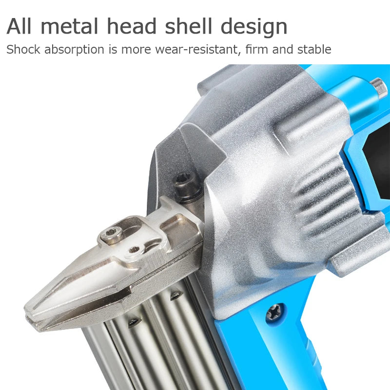 2300W Electric Nailer F30/F25/F20/F15 Electric Straight Staple Nail Gun 220V Woodworking Tool Furniture Tacker Stapler