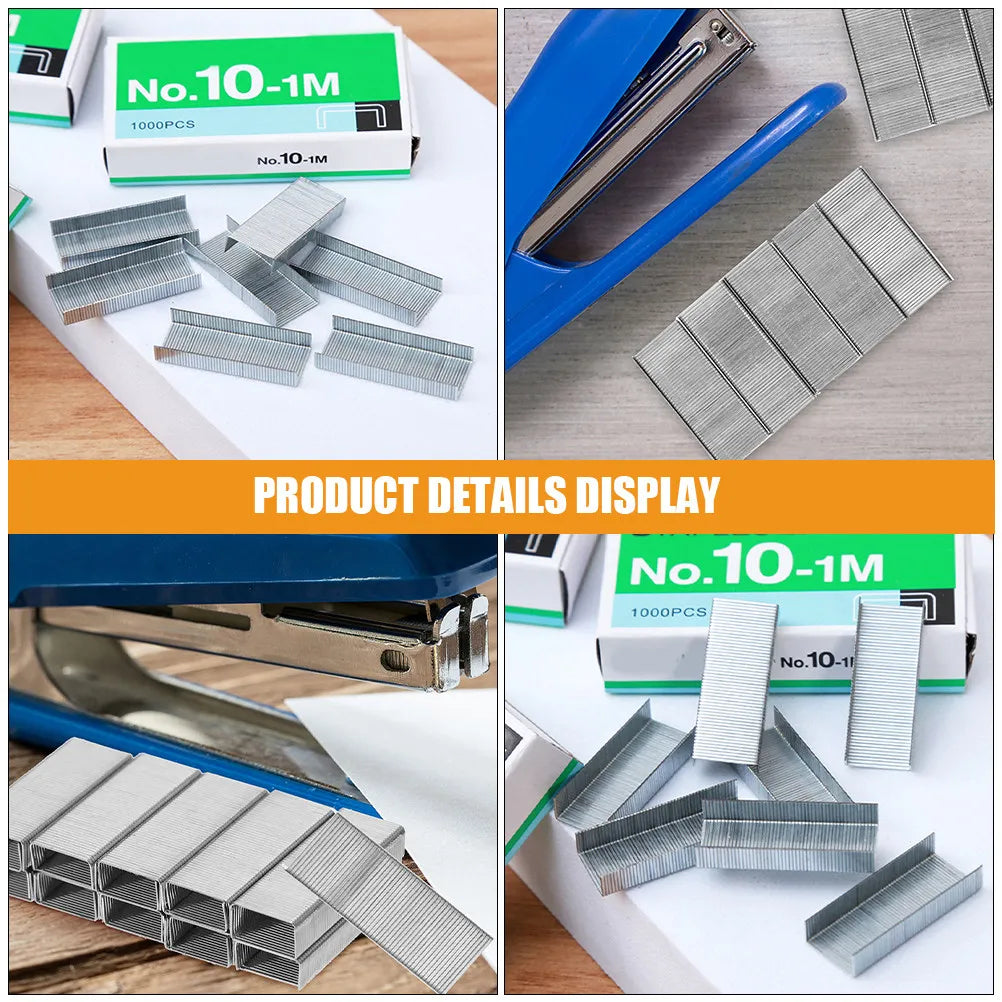 12 Boxes Staples Office Stapler Mini Refill Products Heavy Duty Premium Desktop