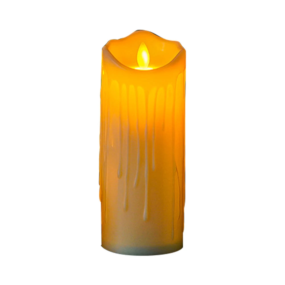 Flickering LED Flameless Candle Lights Battery Powered Electronic Candle Tea Lights Birthday Party Wedding Decoration Ornament