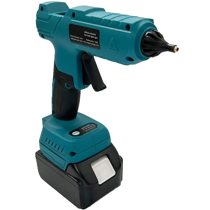 Fit Makita Electric Hot Melt Glue Gun 18V Li-ion Battery DIY Hot Melt Glue Gun For Packaging Decoration