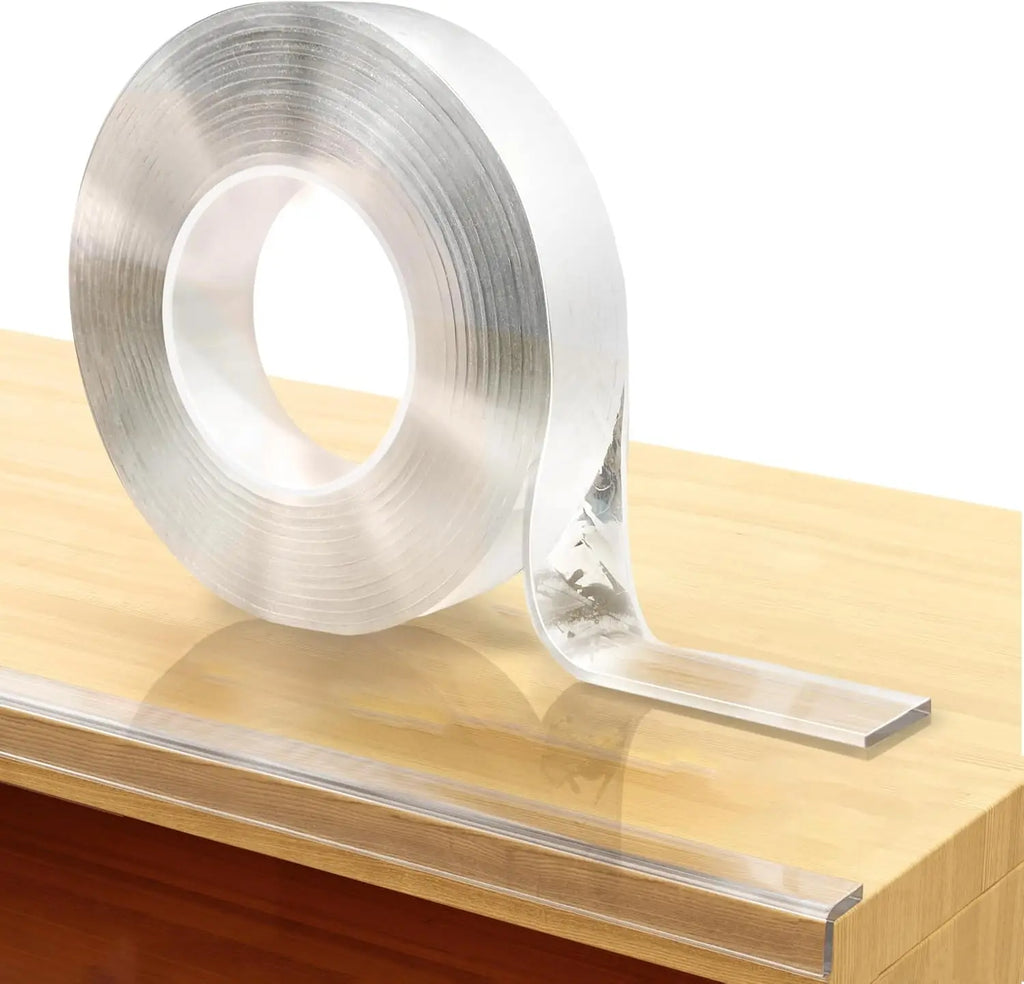 15ft Clear Self-Adhesive Corner & Edge Protectors for Baby Safety on Furniture and Tables