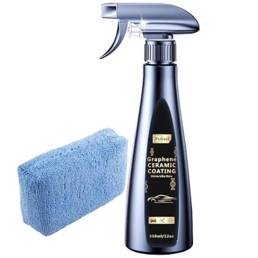 Ceramic Coating for Car Reduces Water Spotting Enhances Shine Gloss Nano Graphene Paint Sealant Detail Protection Spray for Aut