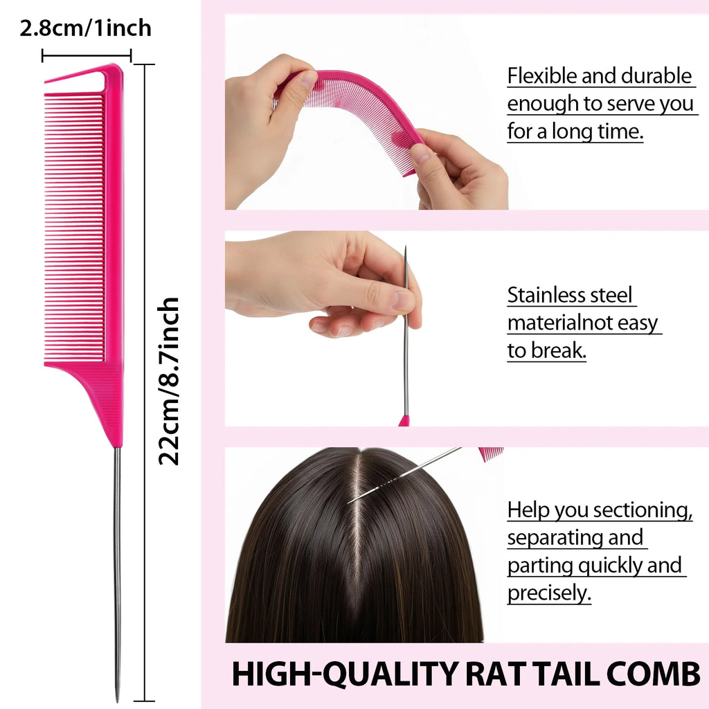 Edge Control Brush for Sleek Hairline and Smooth Edges Perfect for Flyaways and Styling Gel Application Edge Control Comb