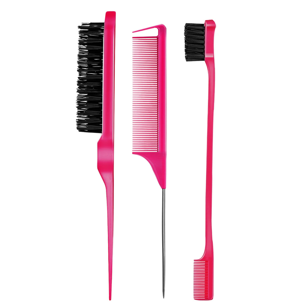 Edge Control Brush for Sleek Hairline and Smooth Edges Perfect for Flyaways and Styling Gel Application Edge Control Comb