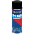 16-133 Hi-Tech Enamels Spray Paint Flat Black for Automotive Finishes Durable Matte Finish Ideal for Metal and Plastic Surfaces