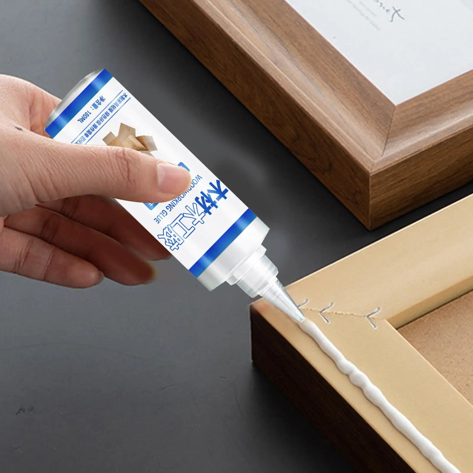 180ml Clear Wood Glue Carpenter Glue Transparent Eco-Friendly Wood Adhesive Safe Glue Woodworking Glue Multi-Functional Glue