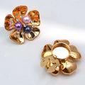 Instant Glam Button Covers, Clip-On Rhinestone Set – The Perfect Gift to Elevate Any Outfit for Parties