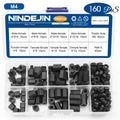 Male Female Nylon Hex Standoff Assortment Kit with Plastic Screws Nuts M2 M2.5 M3 M4 Insulation Plastic Standoff Spacer Set