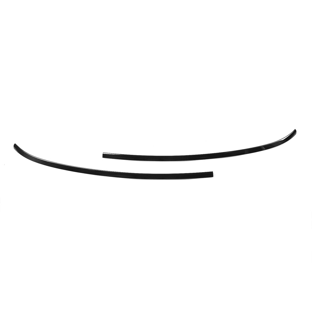 For Mini Cooper S F56 2-Door 2014-2021 Window Exterior Decorative Moulding Trim Gloss Black Weatherstrip Seal Strip