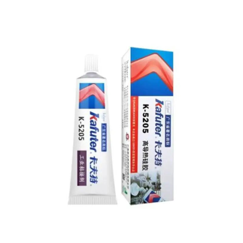 100g K-5205 Kafuter CPU Thermal Conductive Silicone Grease Adhesive Paste Glue Heatsink Rubber Gel