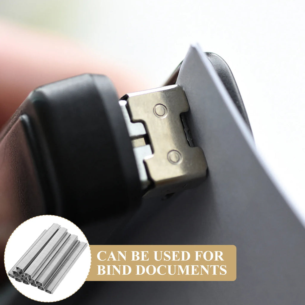 2 Boxes Metal Paper Staples Standard Size 6Mm 10Mm 12Mm for Desk Stapler Refills Office School Home Use Compact Reliable Staples