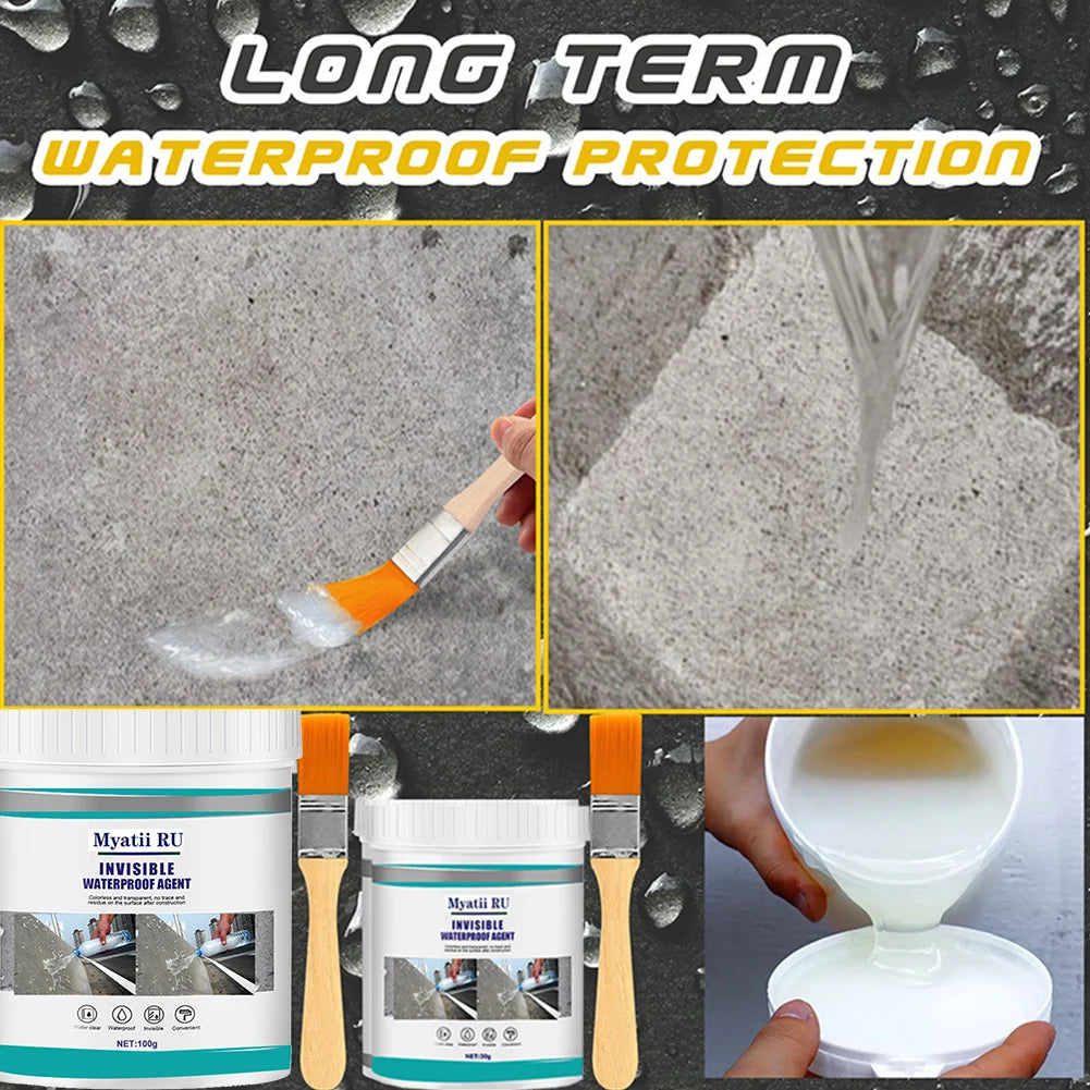 Sealant Spray High Temperature Resistance Anti-leak Nano Spray Glue White Liquid for Tile Floor Tile Wall Tile Cement for Repair