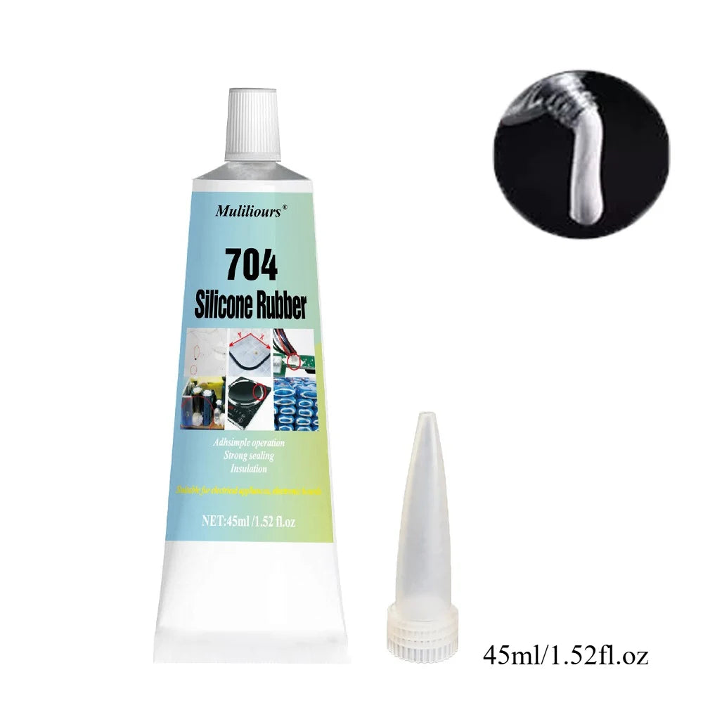 Silicone Industrial Adhesive 704/705/706 Electronic Sealant Components Lithium LED Insulation Waterproof Sealing Silicone Rubber
