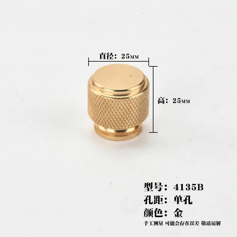 Gold Black knurled KitchenCabinet Storage Handles Home Accessories Drawer Knobs Wardrobe Cupboard Door Pulls Furniture Handles