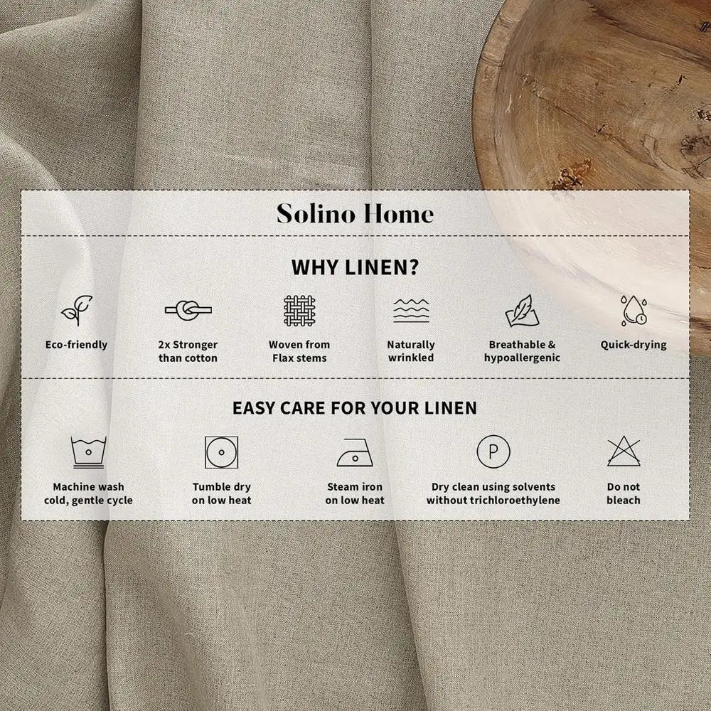 100% Pure Linen Mustard Yellow Table Runner, 14x90 Inches, Handcrafted, Machine Washable, Juliette Ruffle Style