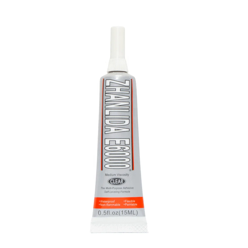 15/25/50/110mL Zhanlida e6000 Transparent Glue Epoxy Adhesive Hotfix for Crystal Rhinestone Glass Jewelry Polymer Clay Toy Wood