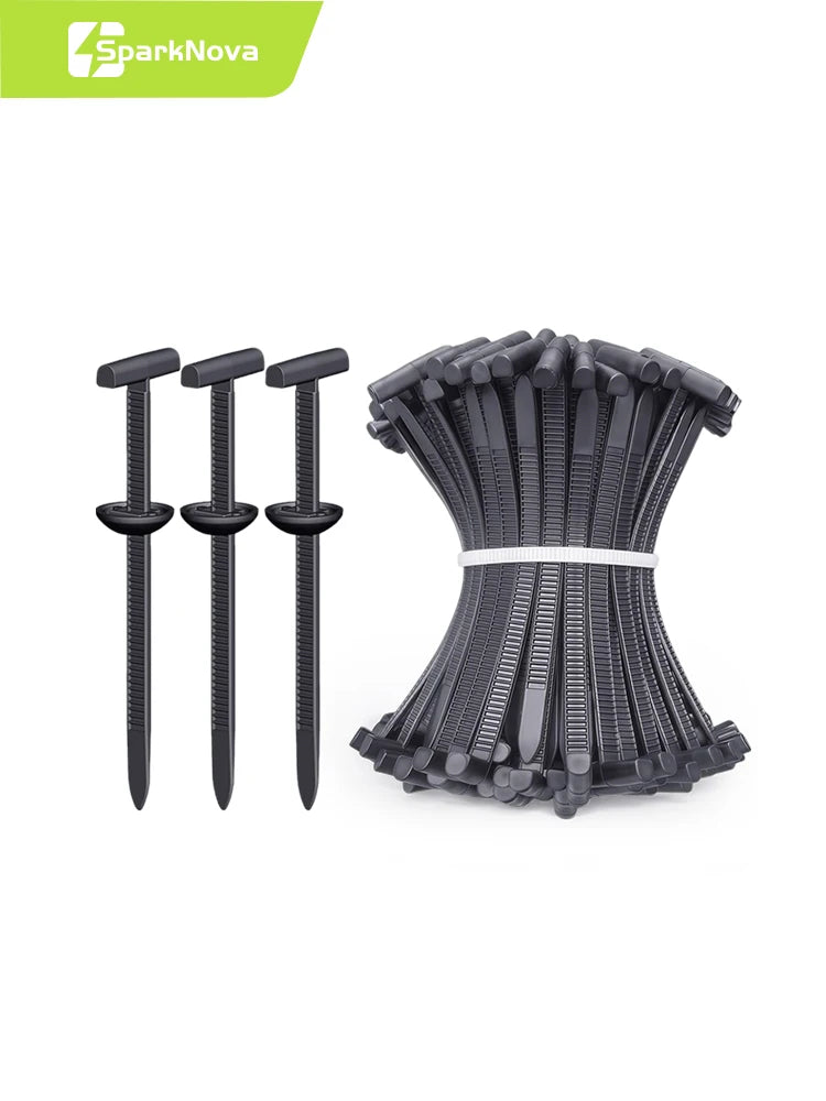 10/20/50/100pcs Heavy Duty Self Locking Cable Ties with Pin Button Universal Nylon Zip Ties for Car Repair Fastening Strap