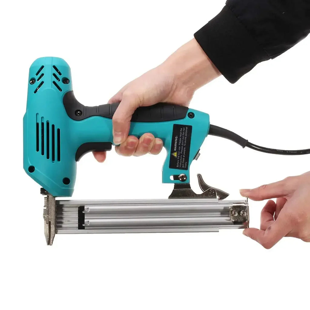 220V 2000W Electric Straight Nail Gun 10-30mm Electrical Staple Nail Guns High Power Heavy-Duty Woodworking Tool