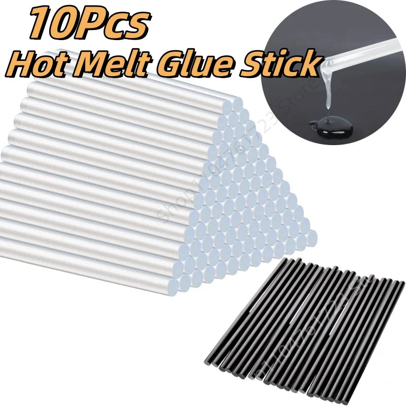 10pcs 7mm /11mm Hot Melt Glue Sticks Multiple Sizes Glue Gun Sticks for Glue Gun DIY Art Craft General Repairs Home Decoration