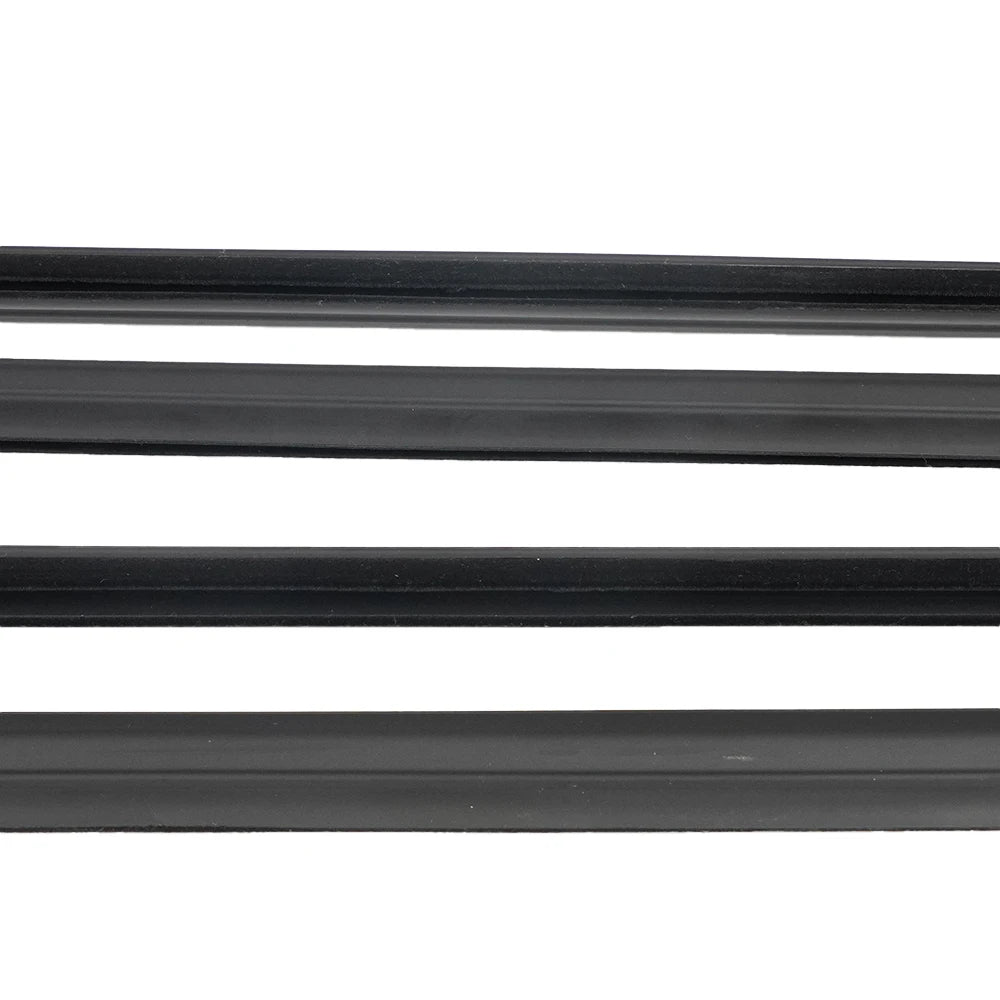 7573012300 7571002210 4Pcs Window Weatherstrip Rear Door Moulding Trim Seal Belt Sealing Strips For Toyota Corolla 2009-2012