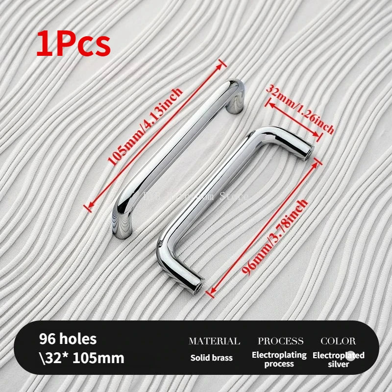 Minimalism Bronze Furniture Handles Wardrobe Pulls Kitchen Cupboard Cloakroom Bedside Small Cabinet Door Handle Decorative Knob