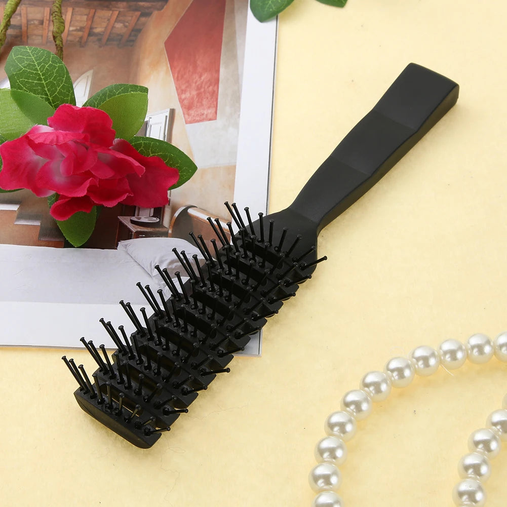 Anti-Static Comb Hair Brush Lightweight Hair Beauty Brush Portable Convenient Corrosion-Resistant for Professional Salon Tools
