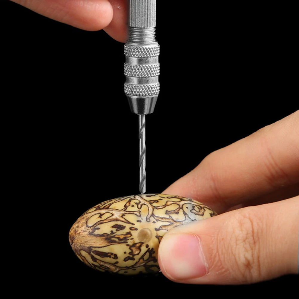1/11pcs 0.3-3.2mm Mini Micro Hand Drill Woodworking Drilling Tools For Models Hobby Jewelers Drilling Rotary Tool DIY