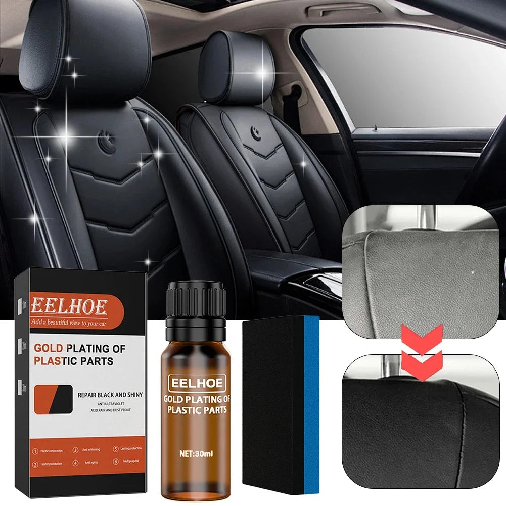 EELHOE Automotive Plastic Crystal Plating Solution Instrument Panel Interior Plastic Renovation Coating Glossing Maintenance