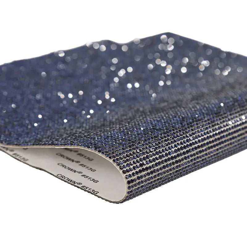 12x20cm Self Adhesive Rhinestone Sticker Tape DIY Decoration Diamond Sticker For Arts Crafts DIY Car Phone Clothes Decoration