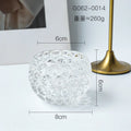 Nordic spherical pumpkin lamp thickened glass candle holder bar candlelight dinner home decorative ornaments craft gifts