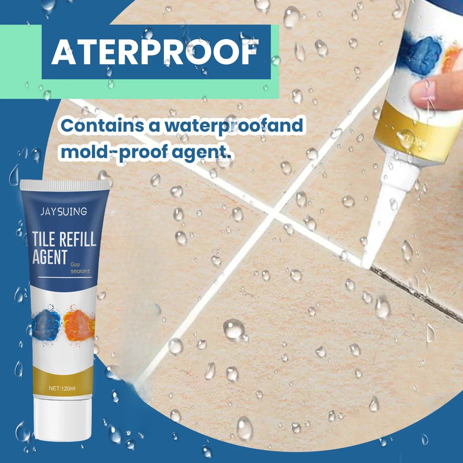 120ml anti-mold tile gap filler sealant Grouting filled tile sealant sealant sealant repair ceramic glue floor gap filler