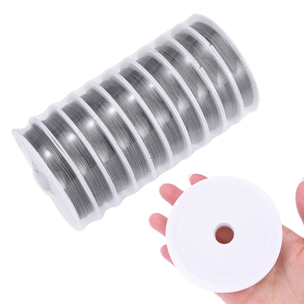 Stainless Steel Wire for Jewelry Making, Bailing Wire Snare Wire Trapping for Craft and Jewelry Making