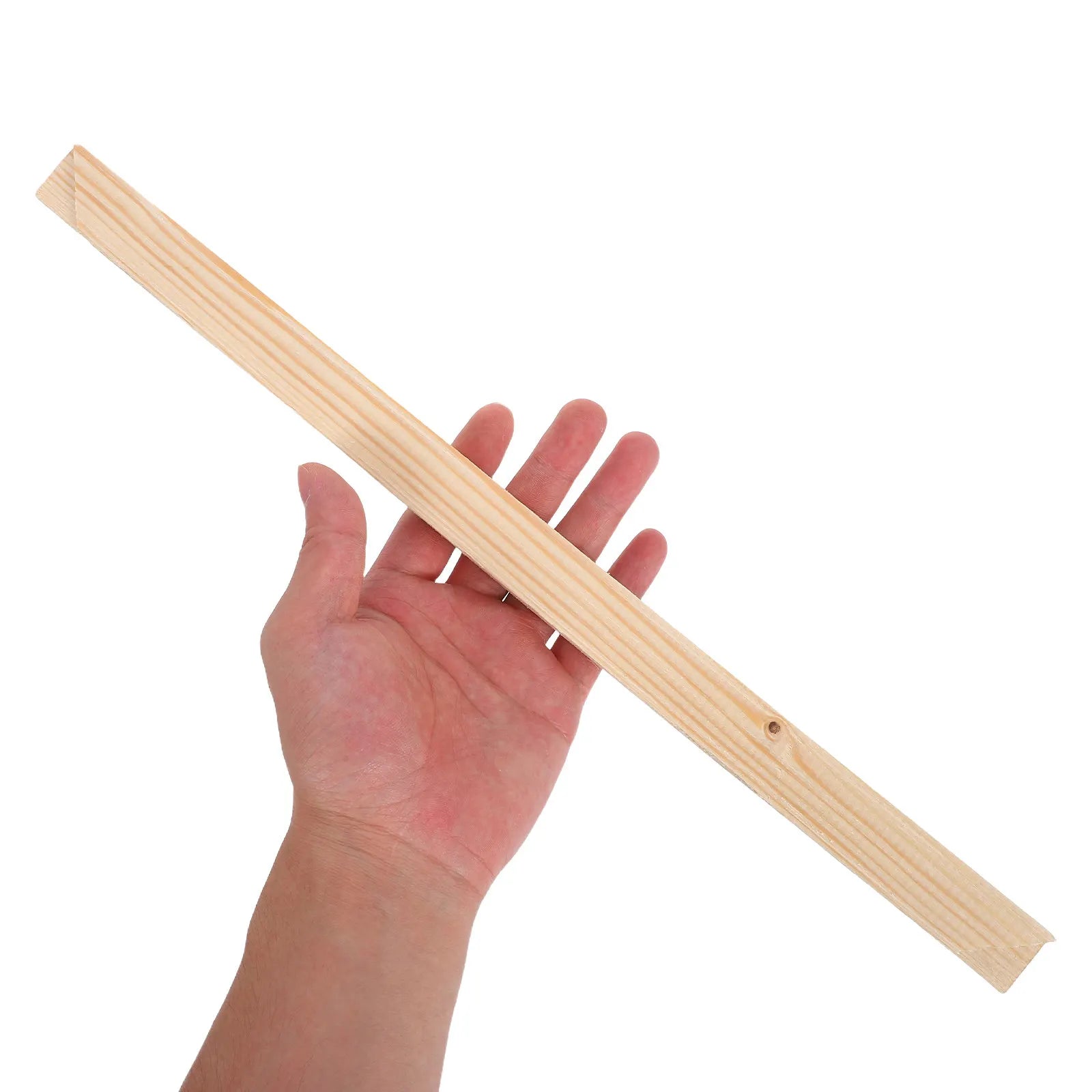 Diy Canvas Stretcher Bars 40x40cm Solid Wood Canvas Frame With Nails For Oil Painting Posters Digital Art Smooth Edges