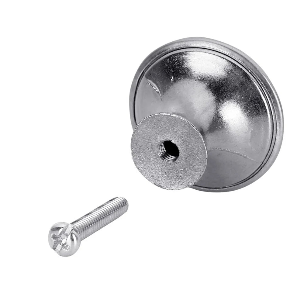 40Pcs Door Knobs Stainless Steel Drawer Cabinet Handles Knobs Kithcen Cupboard Pull Handles Furniture Hardware Accessory