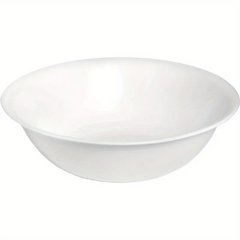White 64 oz Glass Serving Bowls (Set of 3) ,Everyday dining and special occasions