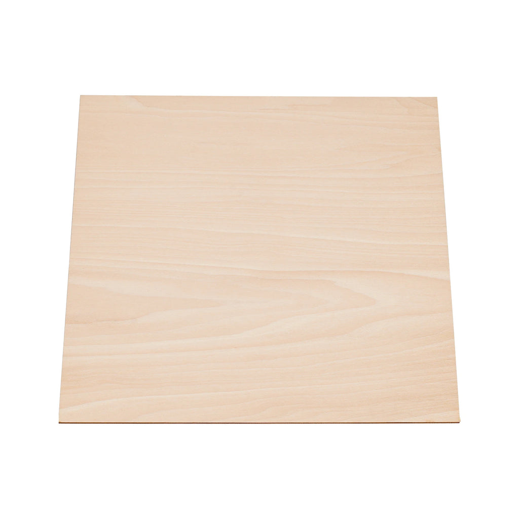 30PCS 30x30cm Basswood Sheets, 3mm Thick DIY Wood Boards, Rectangle Blank Wooden for Crafts, Laser Engraving, Home Decor