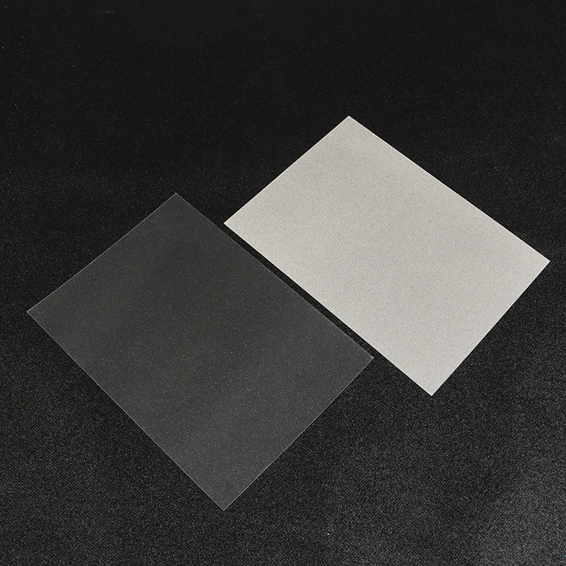 5Pcs Shrink Plastic Sheets Fun Thermal Heat Shrink Film Translucent Sheets Blank Shrink Art Film Paper For DIY 14.5x20cm