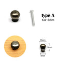 Antique brass Vintage Round Flower Furniture Cabinet Cupboard Dresser Chest Closet Drawer Door Window Handle Pull Knob