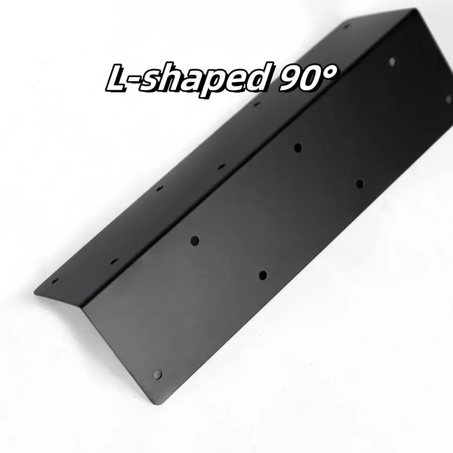 Pcs Raised Garden Bed Corner Brackets for 1224 Flower Vegetable Furniture Planter Wood Garden Bed Box, 11 x 3 x 3 Black Metal Co