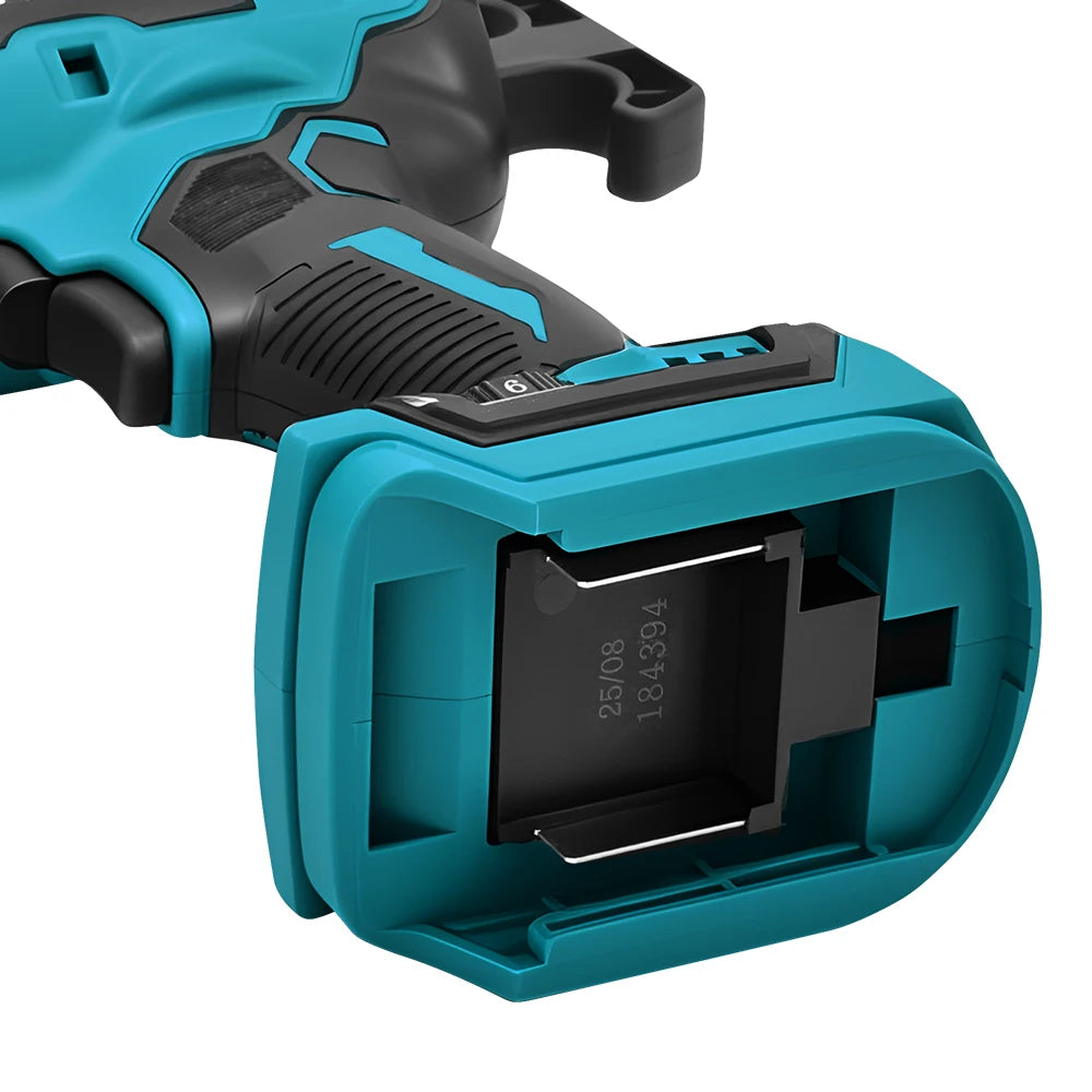 6 Speeds Cordless Electric Glue Gun Silicone Glass Glue Caulking Squeezer Gun Electric Sewing Glue Tool for Makita 18V Battery